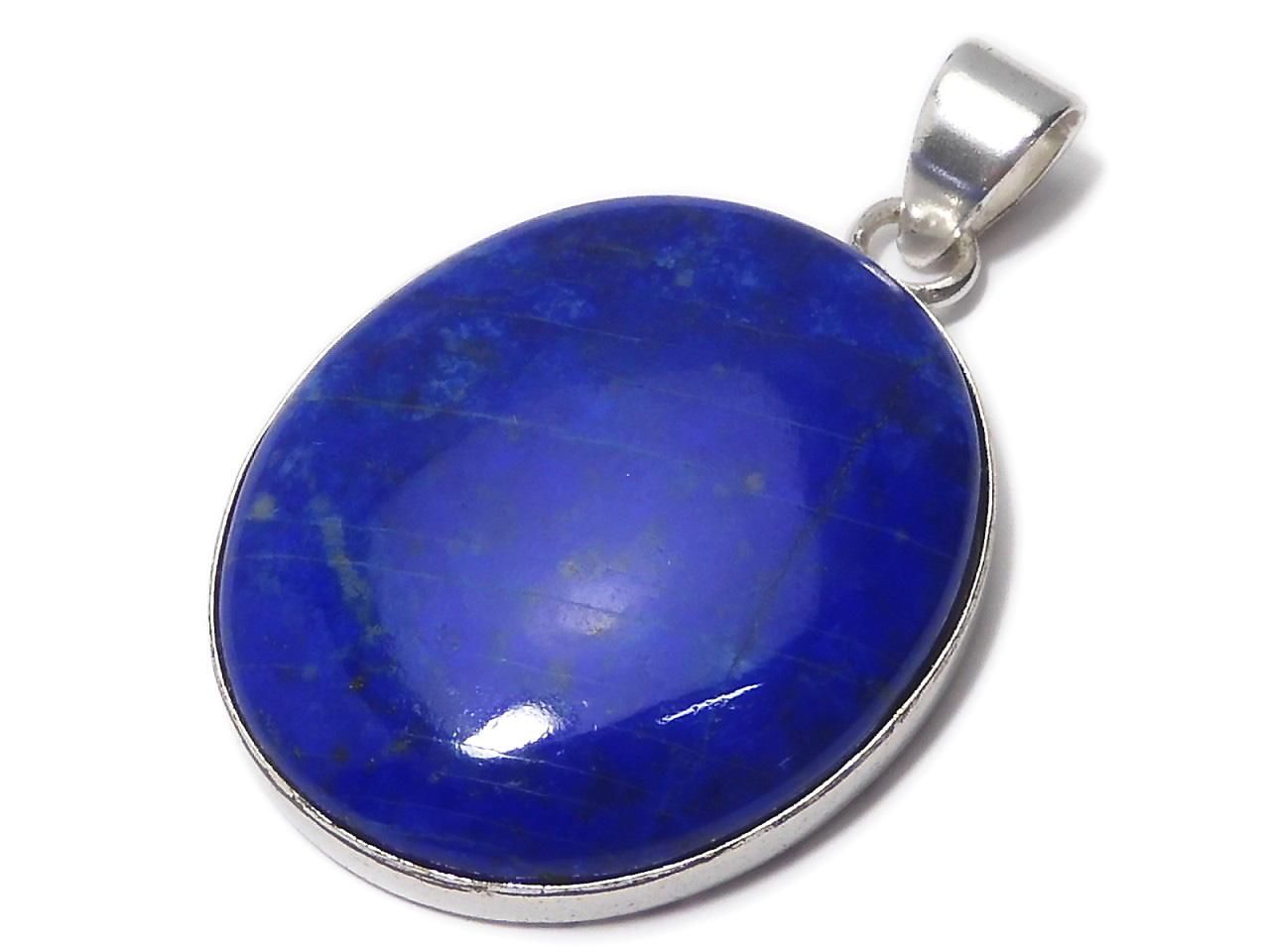 Lapislazuli AA++ Pendant Silver925 NO.183 [One of a kind]