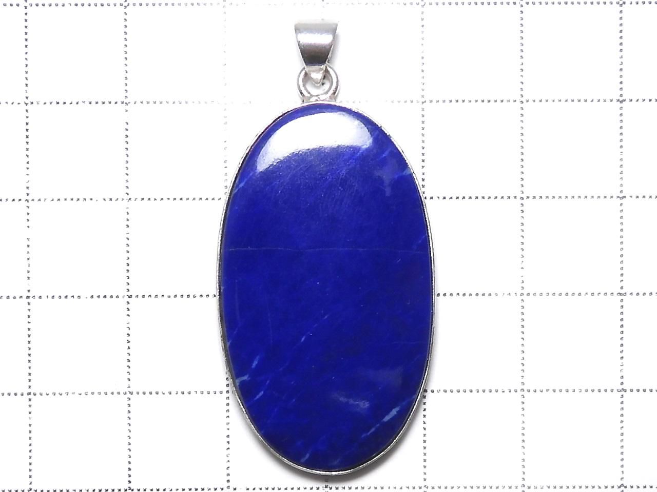 Lapislazuli AA++ Pendant Silver925 NO.186 [One of a kind]