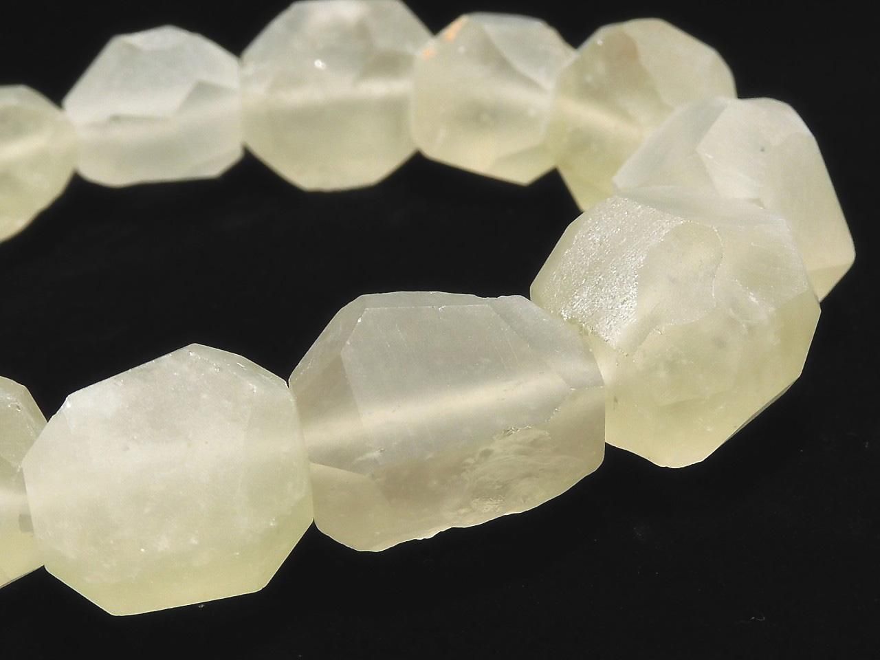 Libyan Desert Glass Rough Rock Nugget 1strand beads (Bracelet) NO.2 [One of a kind]