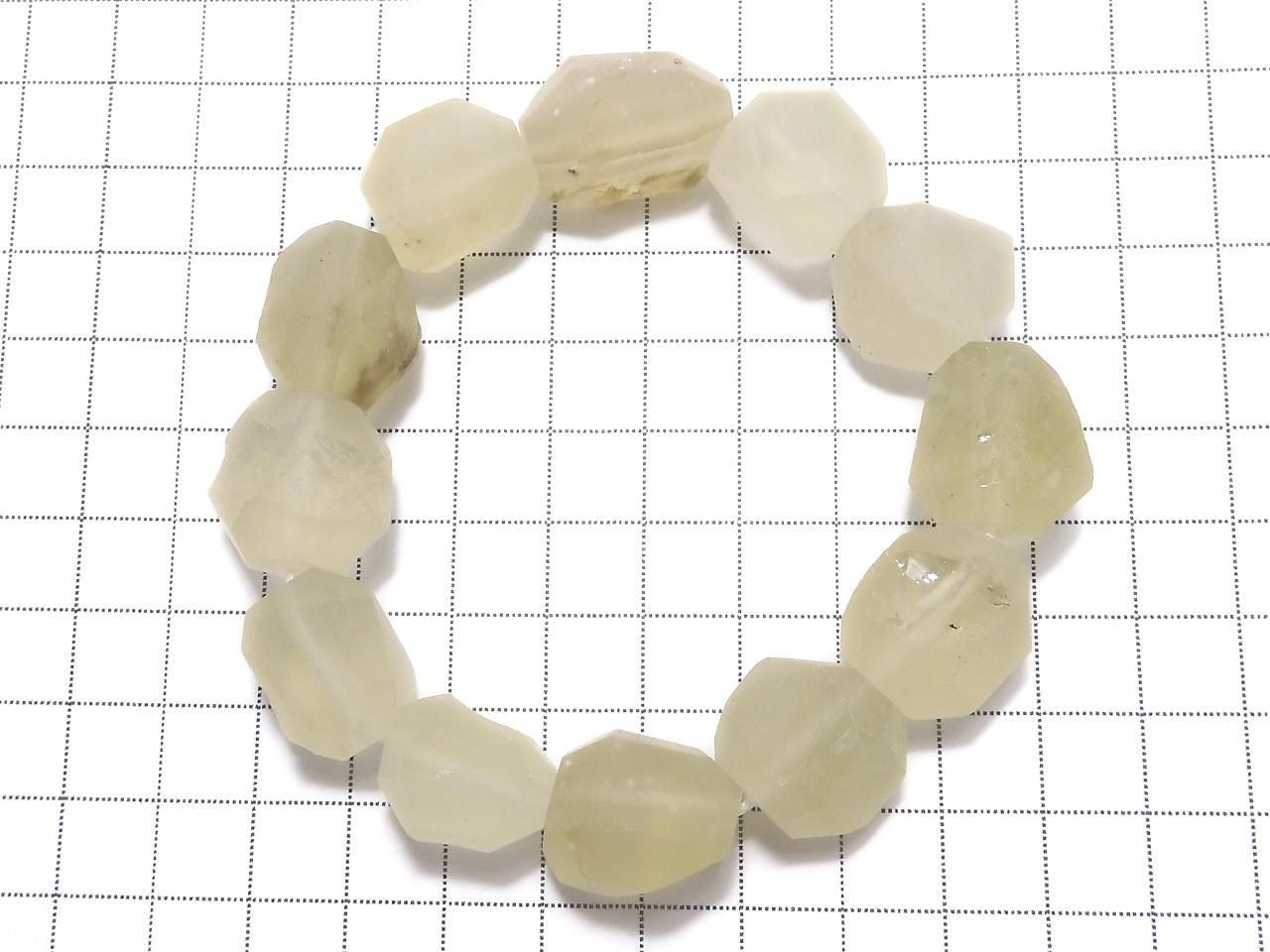 Libyan Desert Glass Rough Rock Nugget 1strand beads (Bracelet) NO.3 [One of a kind]