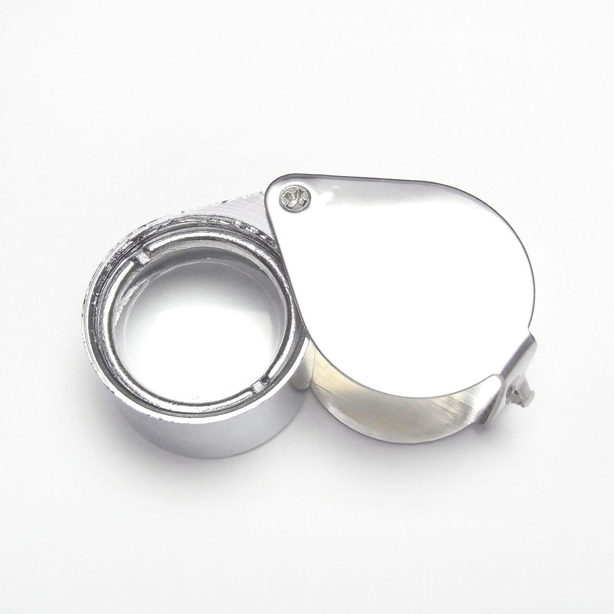Jewelry Loupe (Magnifying Glass) 10x Magnification 10x21mm [Silver] 1pc