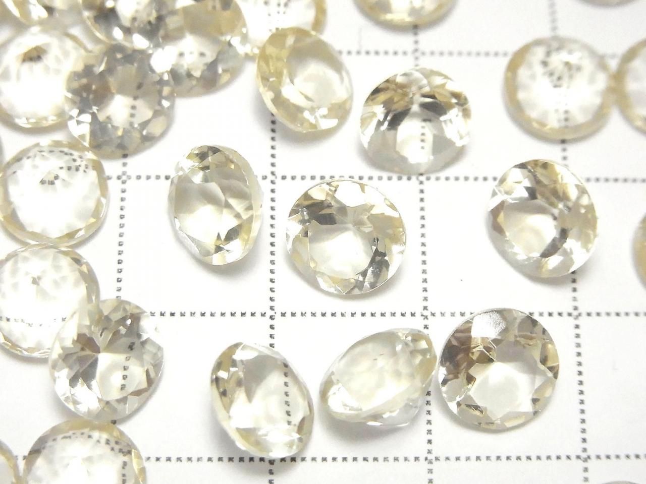 High Quality Golden Labradorite AAA Loose Stone Round Faceted 8x8mm 1pc