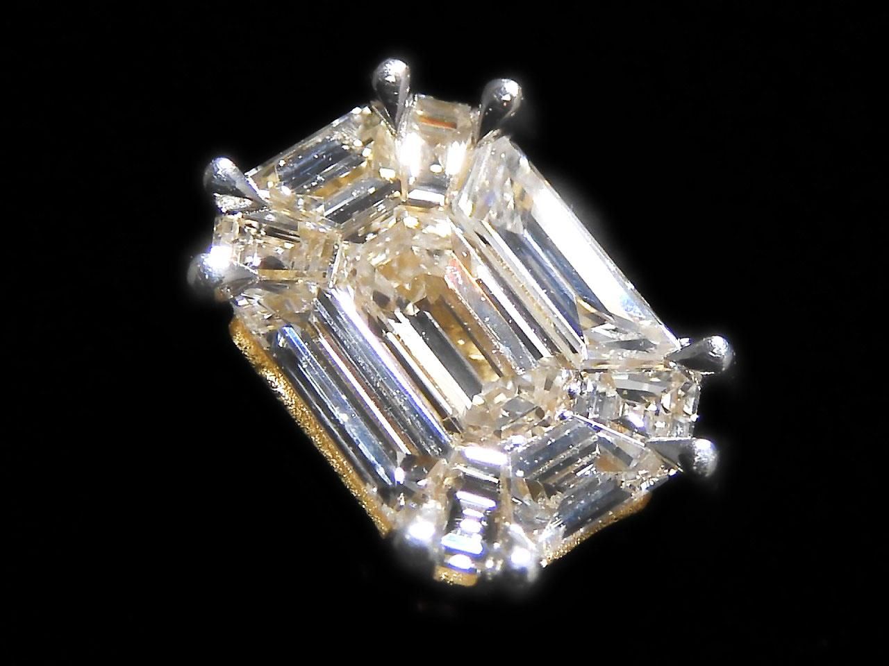 Diamond Bezel Setting Through-Type [18K] NO.1 [One of a kind]