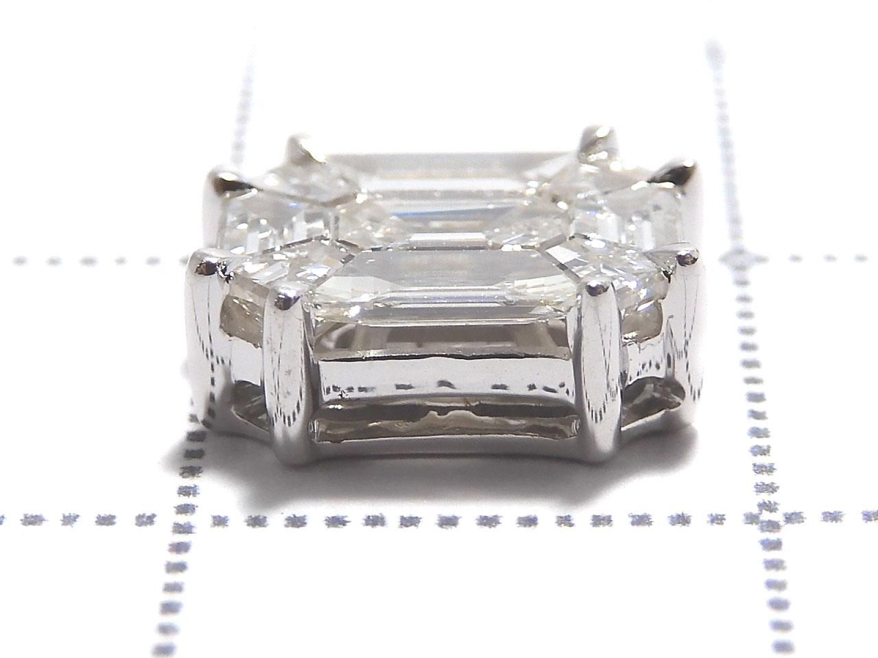 Diamond Bezel Setting Through-Type [18K White Gold] NO.3 [One of a kind]
