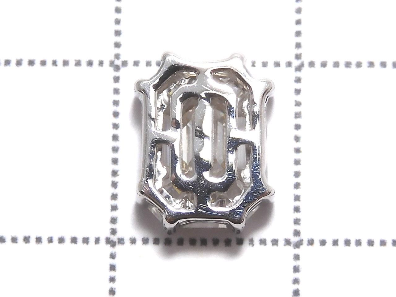 Diamond Bezel Setting Through-Type [18K White Gold] NO.4 [One of a kind]