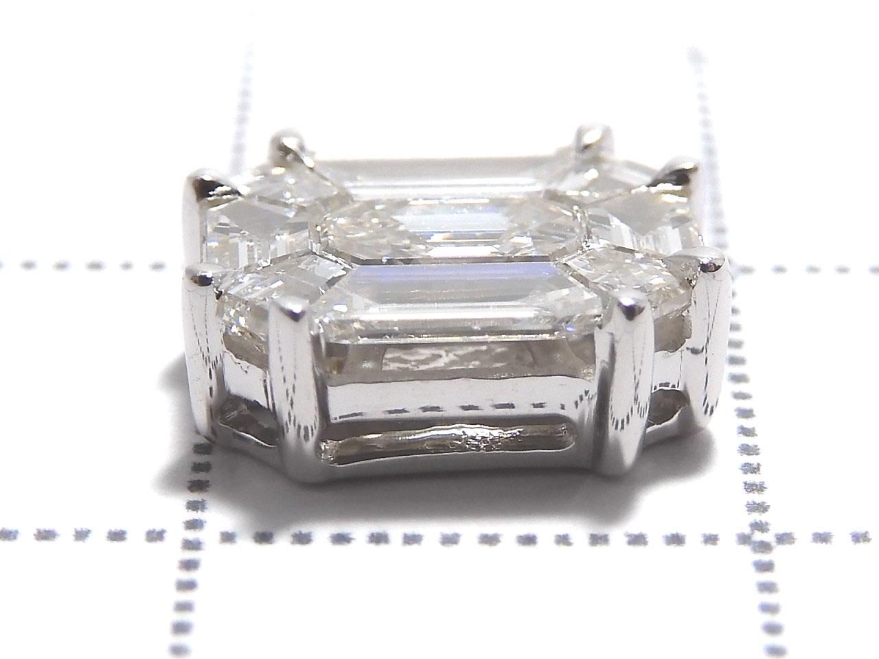 Diamond Bezel Setting Through-Type [18K White Gold] NO.4 [One of a kind]