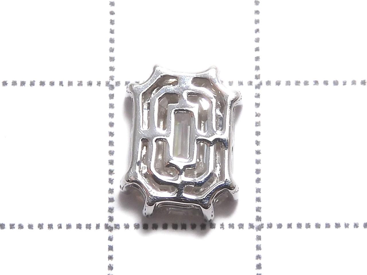 Diamond Bezel Setting Through-Type [18K White Gold] NO.5 [One of a kind]