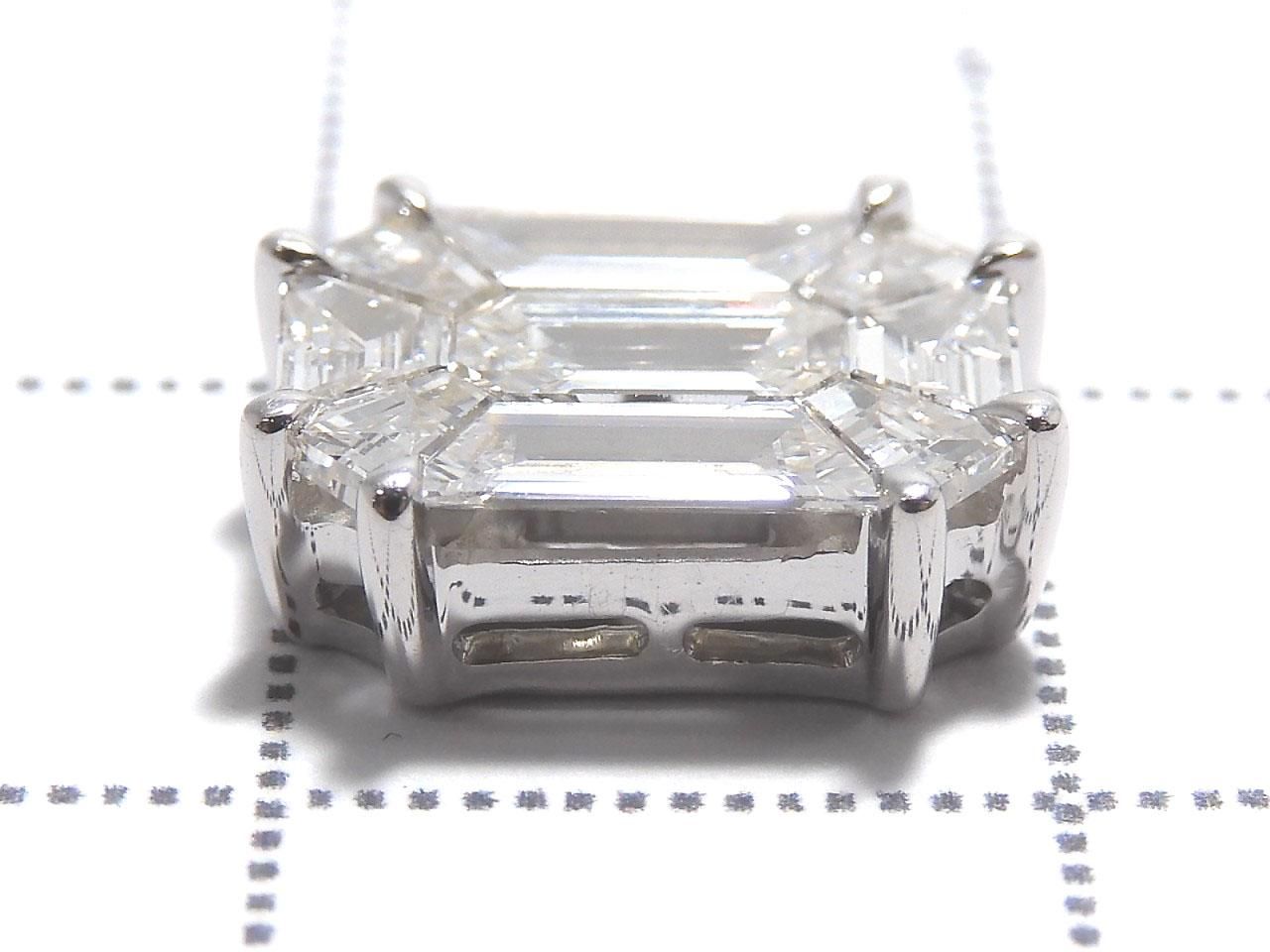 Diamond Bezel Setting Through-Type [18K White Gold] NO.5 [One of a kind]