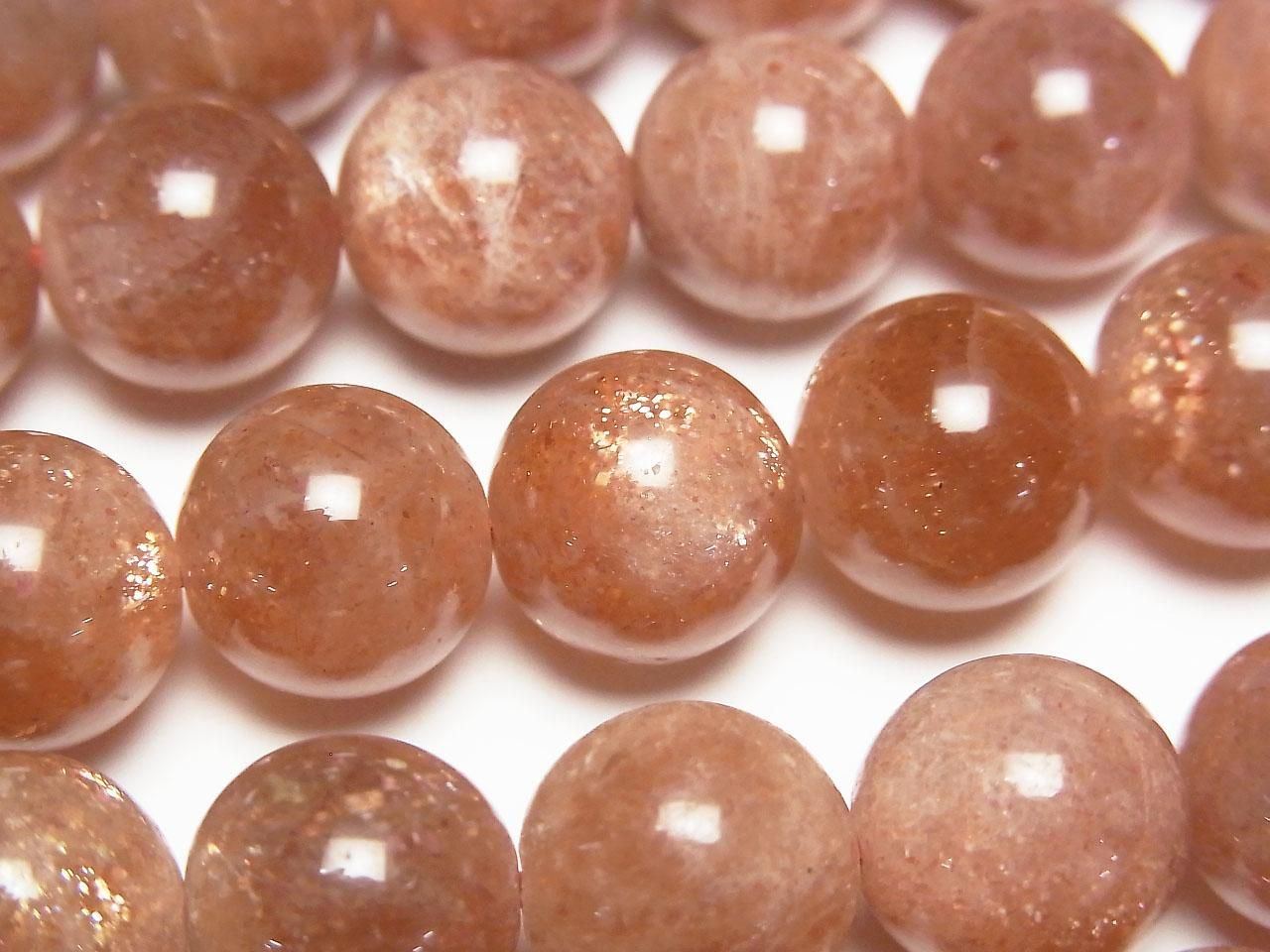 Sunstone AA+ Round 11mm half or 1strand beads (aprx.15inch/38cm)