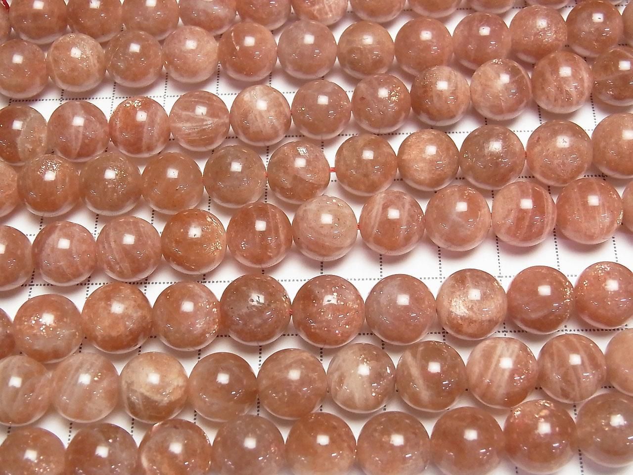 Sunstone AA+ Round 11mm half or 1strand beads (aprx.15inch/38cm)