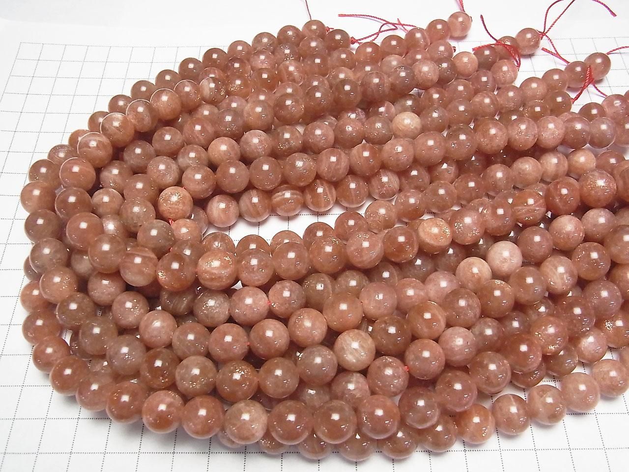 Sunstone AA+ Round 11mm half or 1strand beads (aprx.15inch/38cm)
