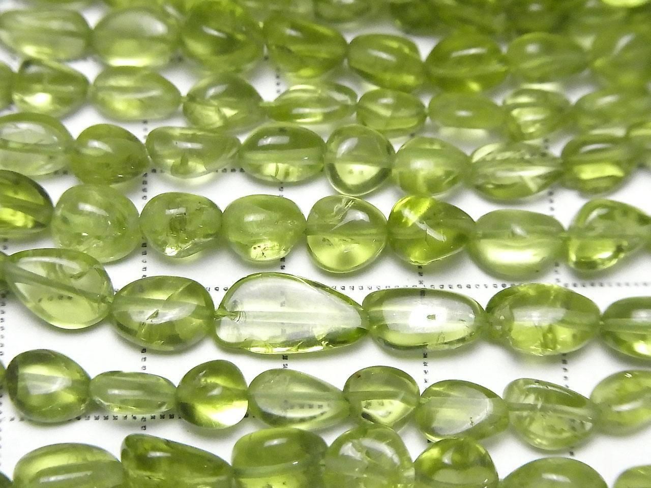 Peridot AA++ Small Size Nugget half or 1strand beads (aprx.15inch/38cm)