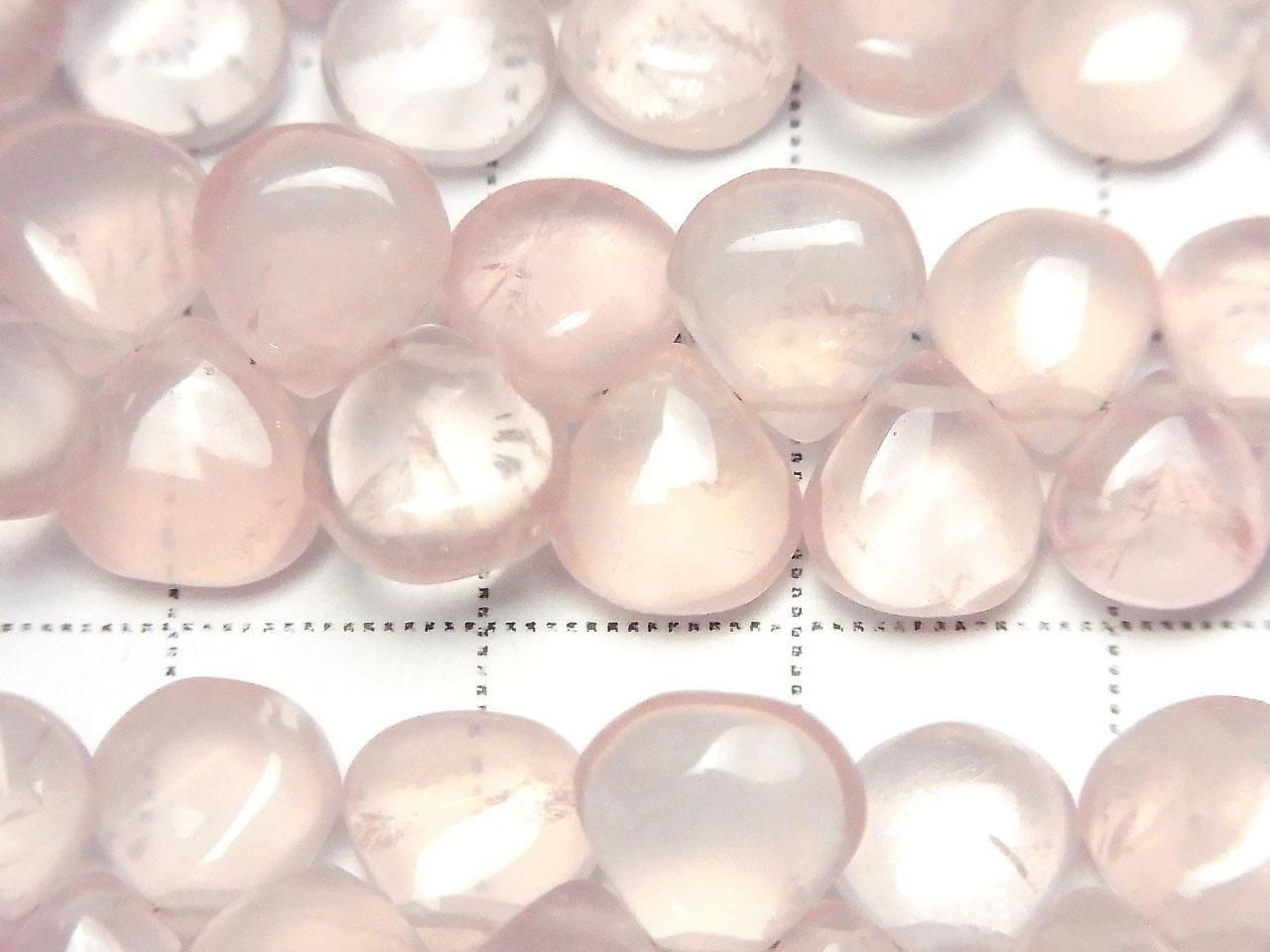 Rose Quartz AA++ Chestnut (Smooth) half or 1strand beads (aprx.7inch/18cm)