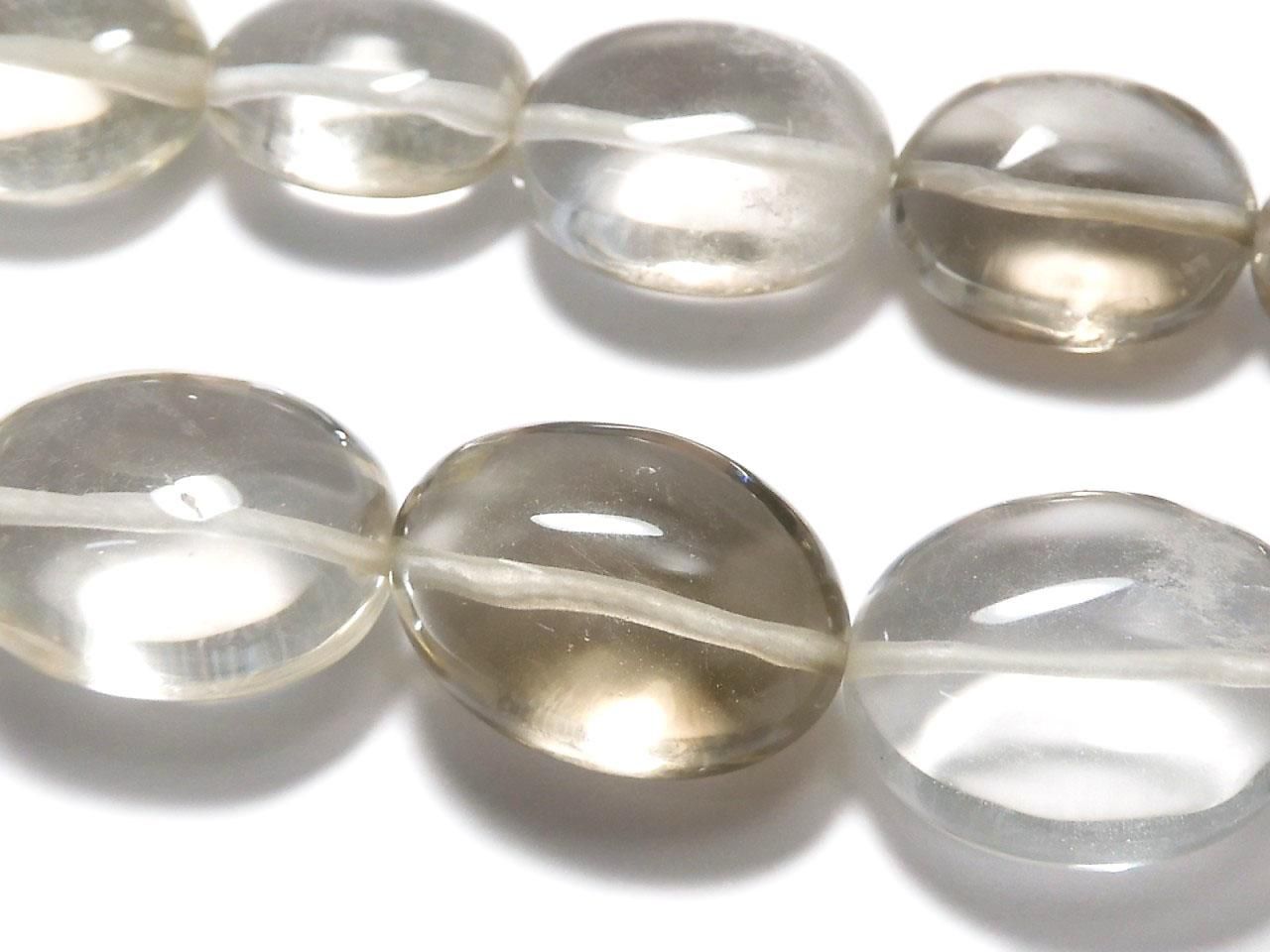 High Quality Light color Smoky Quartz Nugget 1strand beads (aprx.16inch/40cm) NO.2 [One of a kind]