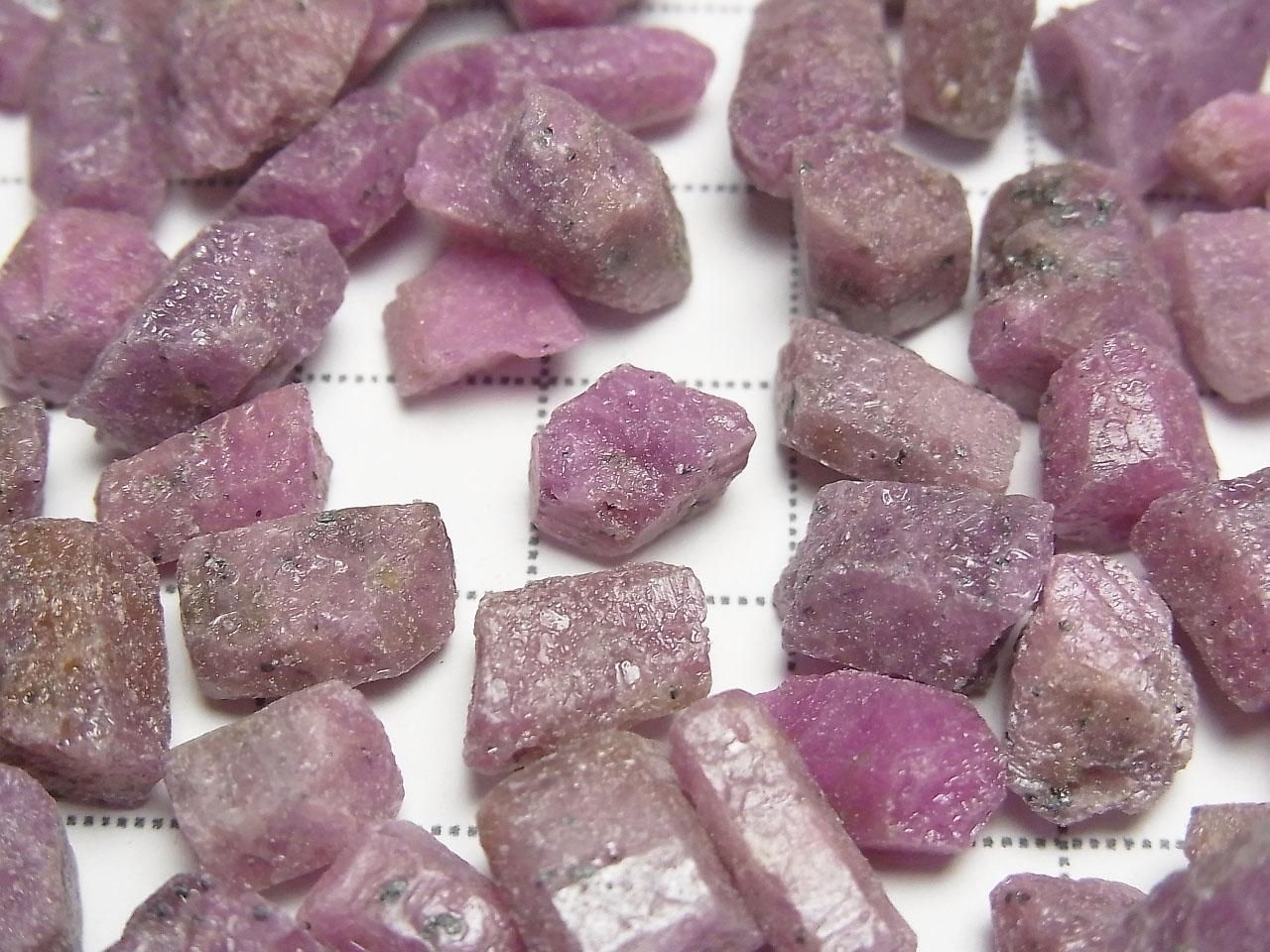 Ruby Undrilled Rough Rock 50 grams