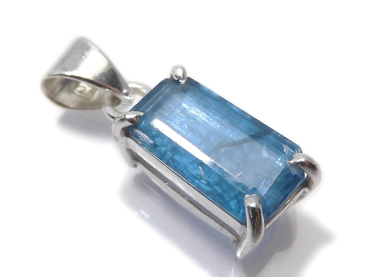 Indigo Blue Kyanite AAA- Pendant Silver925 NO.66 [One of a kind]