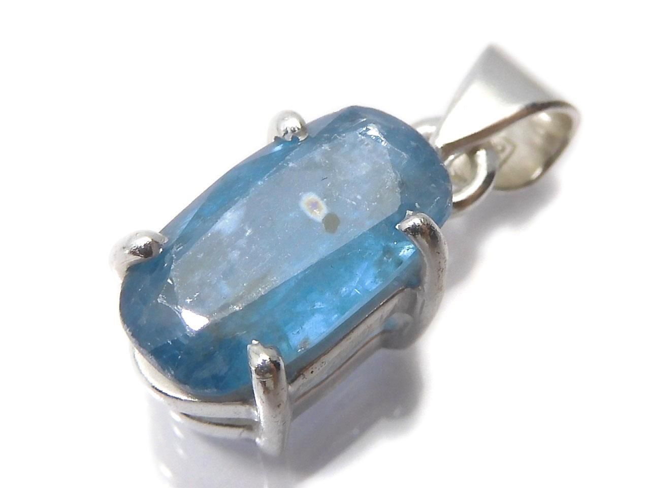Indigo Blue Kyanite AAA- Pendant Silver925 NO.67 [One of a kind]