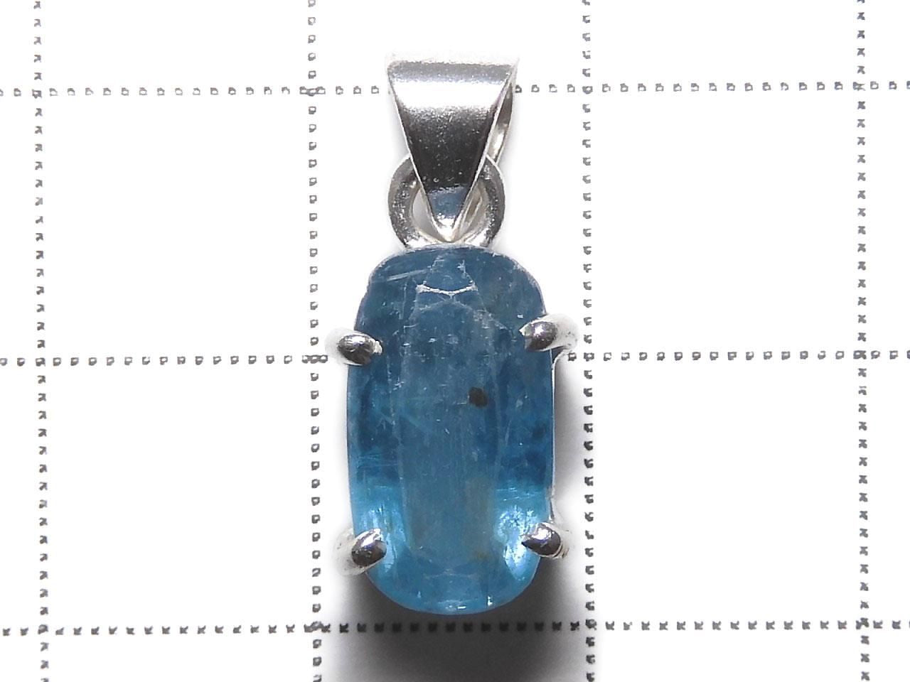 Indigo Blue Kyanite AAA- Pendant Silver925 NO.67 [One of a kind]