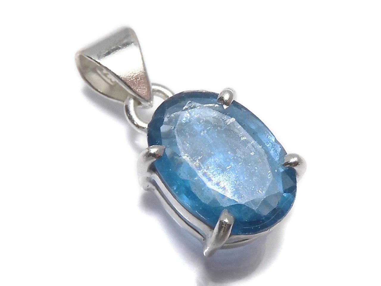 Indigo Blue Kyanite AAA- Pendant Silver925 NO.69 [One of a kind]