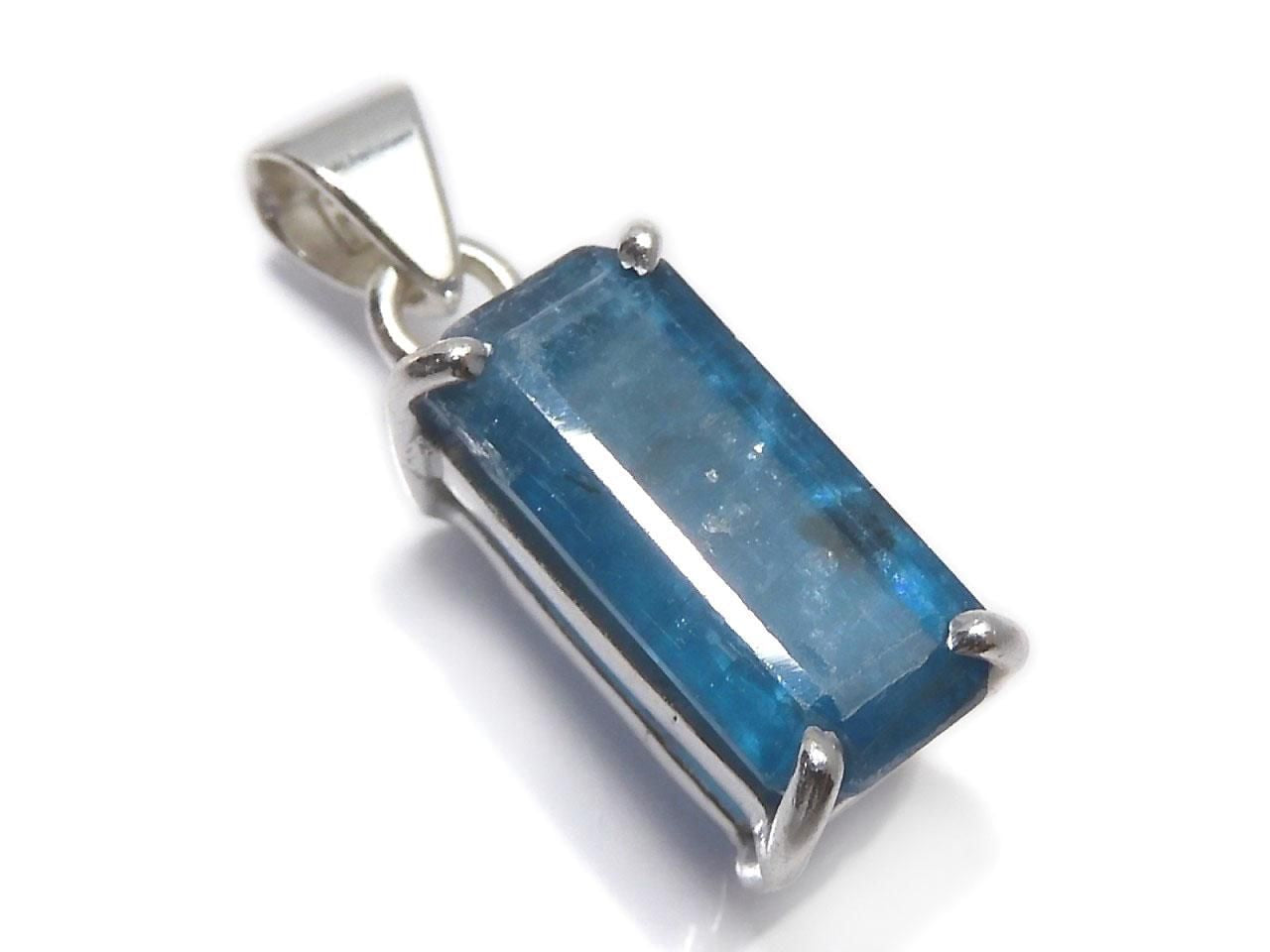 Indigo Blue Kyanite AAA- Pendant Silver925 NO.70 [One of a kind]