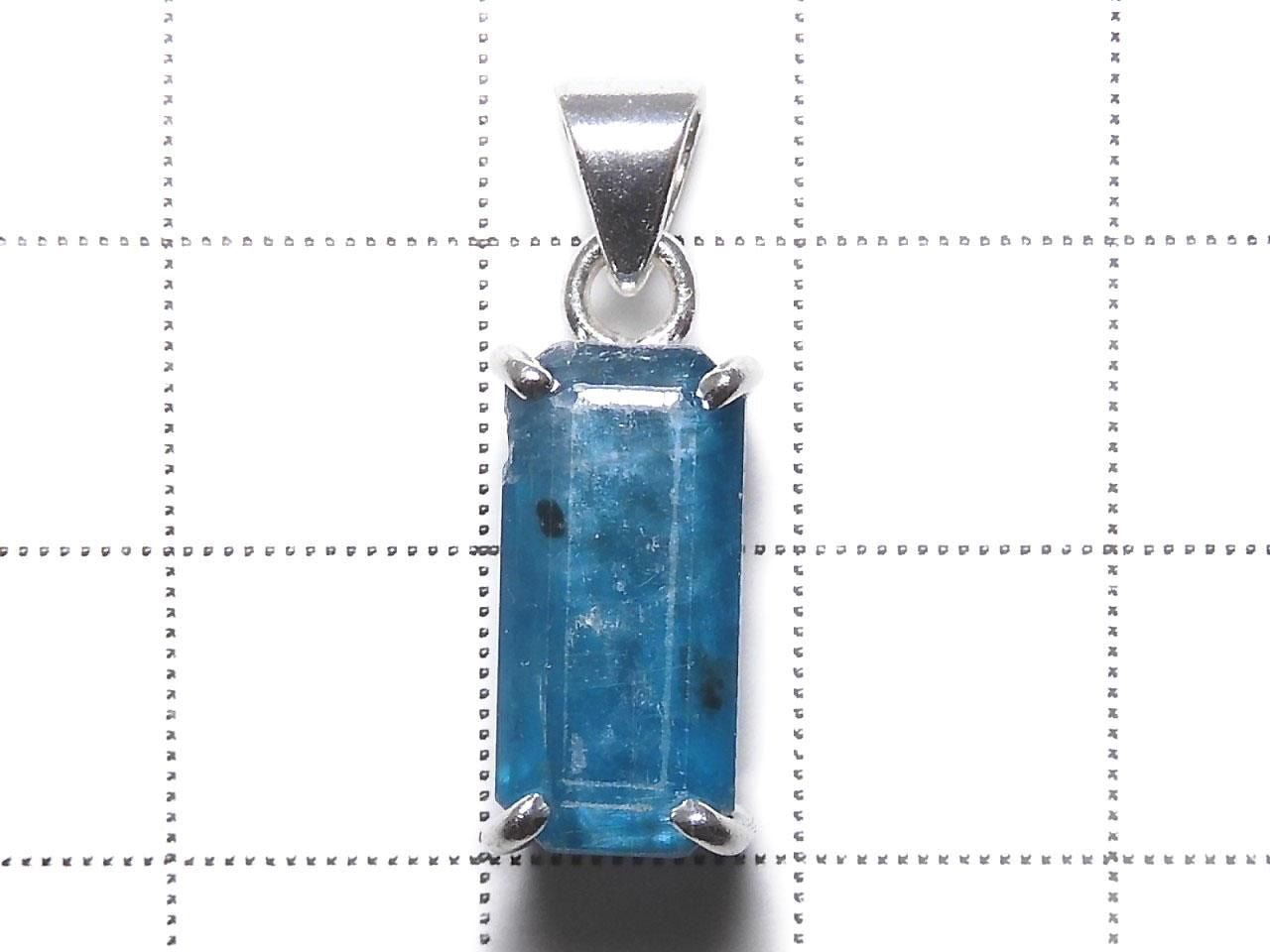 Indigo Blue Kyanite AAA- Pendant Silver925 NO.70 [One of a kind]