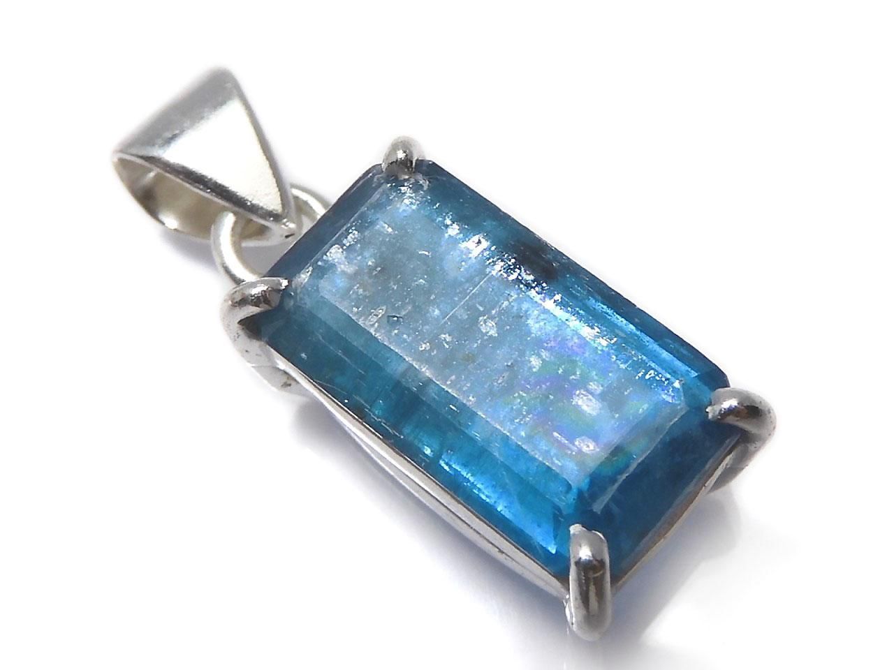Indigo Blue Kyanite AAA- Pendant Silver925 NO.72 [One of a kind]