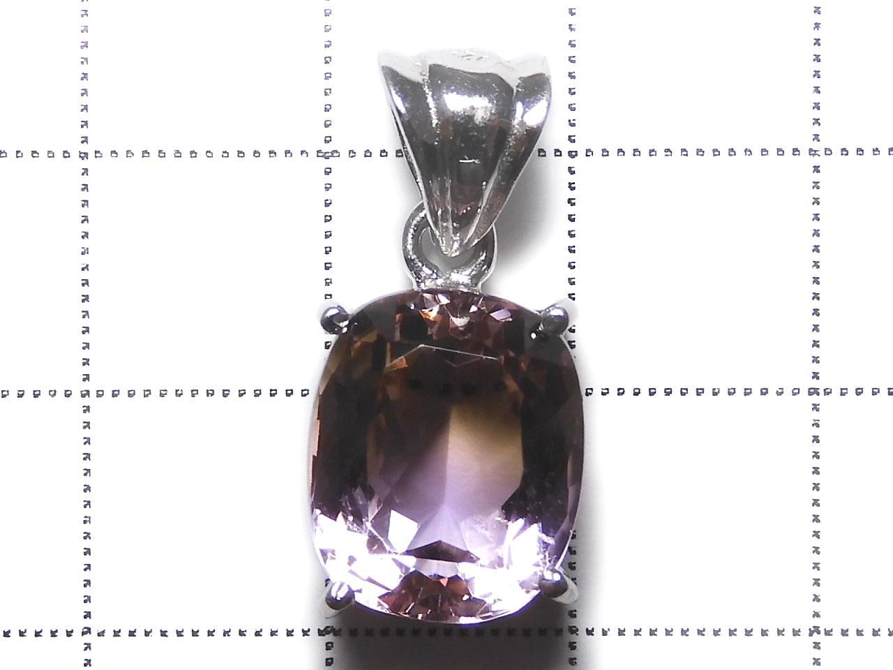 High Quality Ametrine AAA Faceted Pendant Silver925 NO.178 [One of a kind]
