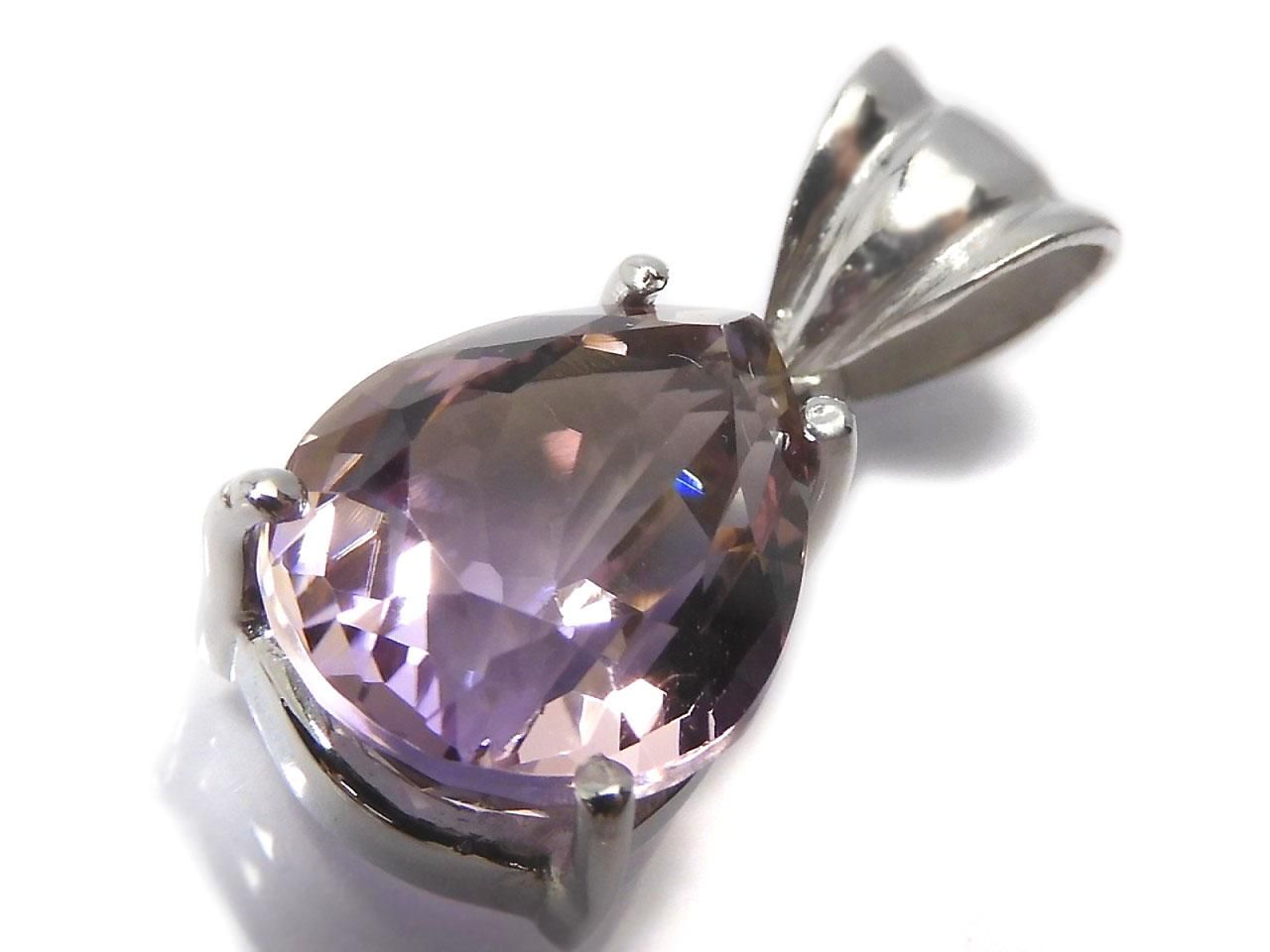 High Quality Ametrine AAA Faceted Pendant Silver925 NO.179 [One of a kind]