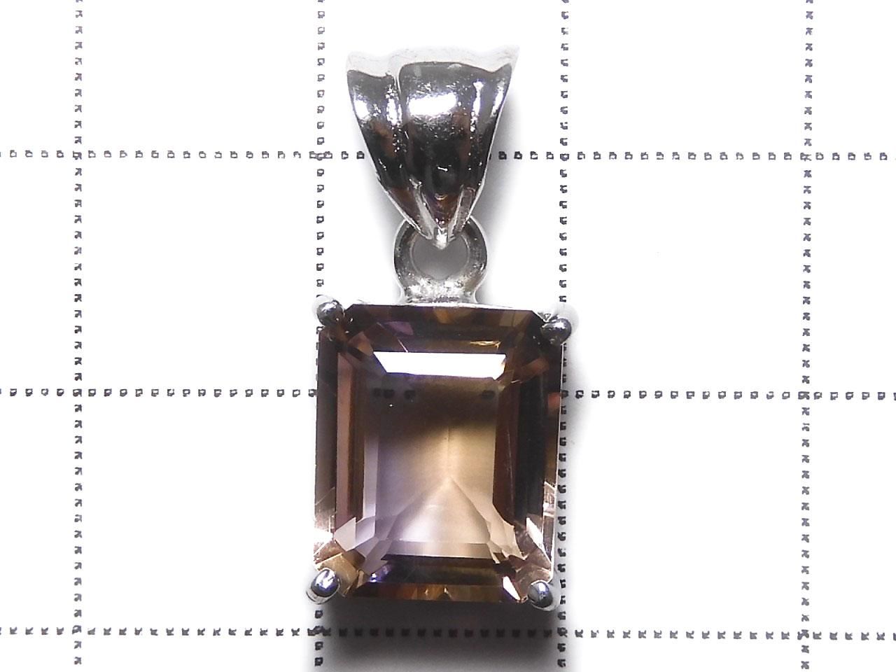 High Quality Ametrine AAA Faceted Pendant Silver925 NO.180 [One of a kind]