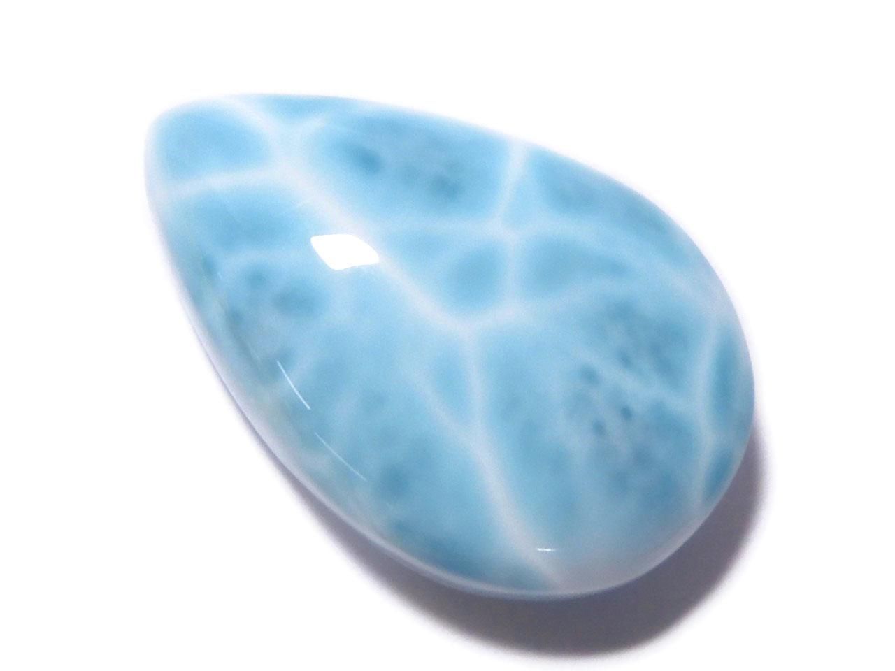 High Quality Larimar Pectolite AAA Cabochon 1pc NO.416 [One of a kind]