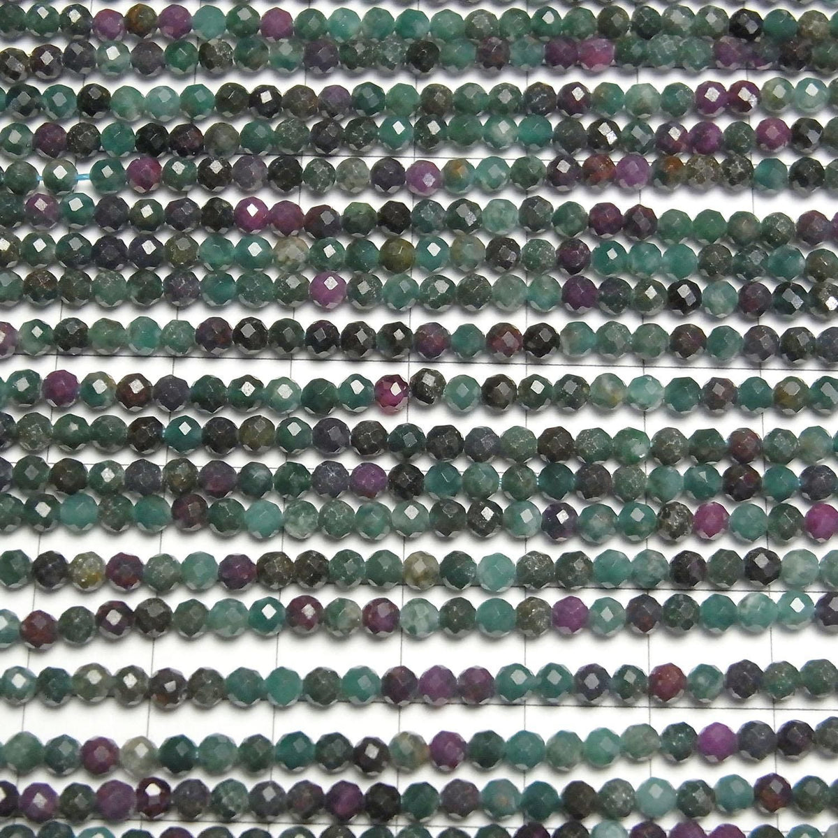 Mica AA+ Faceted Round 3mm 1strand beads (aprx.15inch/37cm)High Quality!