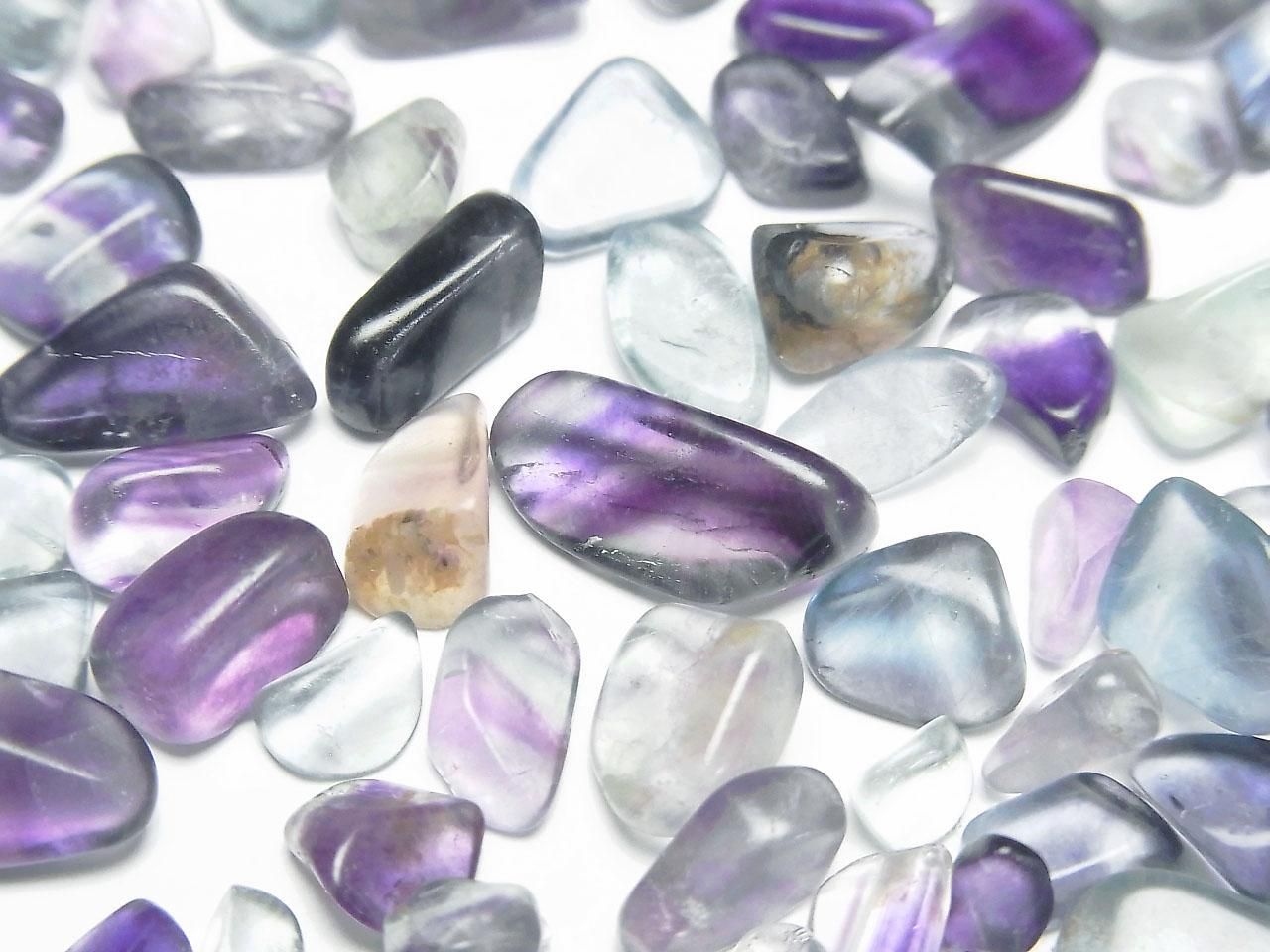 Multi Fluorite AAA- Undrilled Chips 100 grams