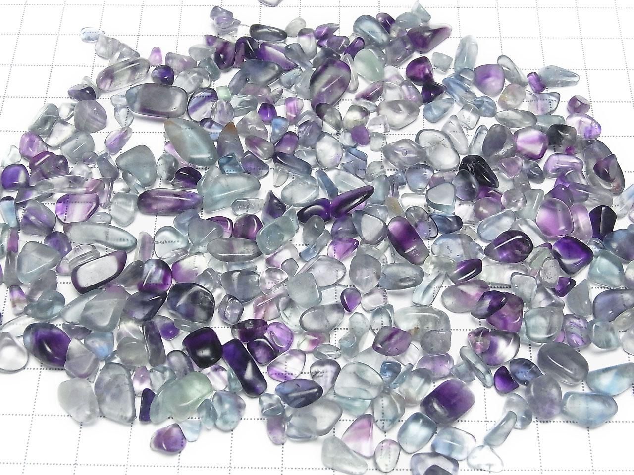 Multi Fluorite AAA- Undrilled Chips 100 grams
