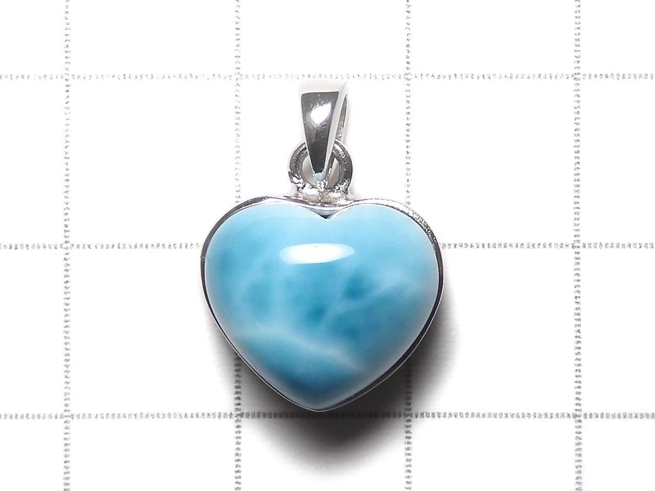 Larimar Pectolite AAA Pendant Silver925 NO.406 [One of a kind]