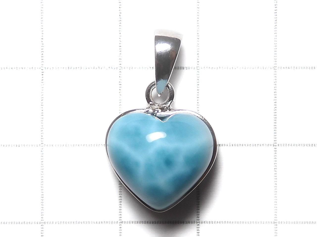 Larimar Pectolite AAA Pendant Silver925 NO.408 [One of a kind]