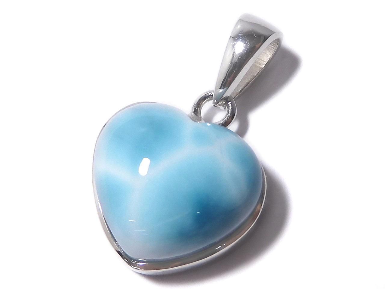 Larimar Pectolite AAA Pendant Silver925 NO.410 [One of a kind]