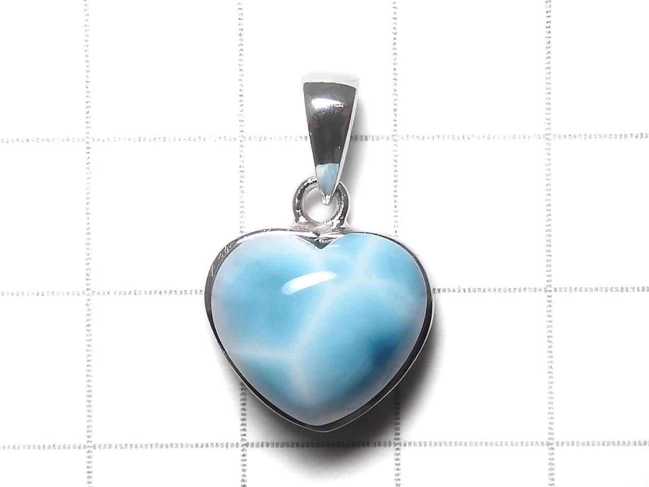 Larimar Pectolite AAA Pendant Silver925 NO.410 [One of a kind]