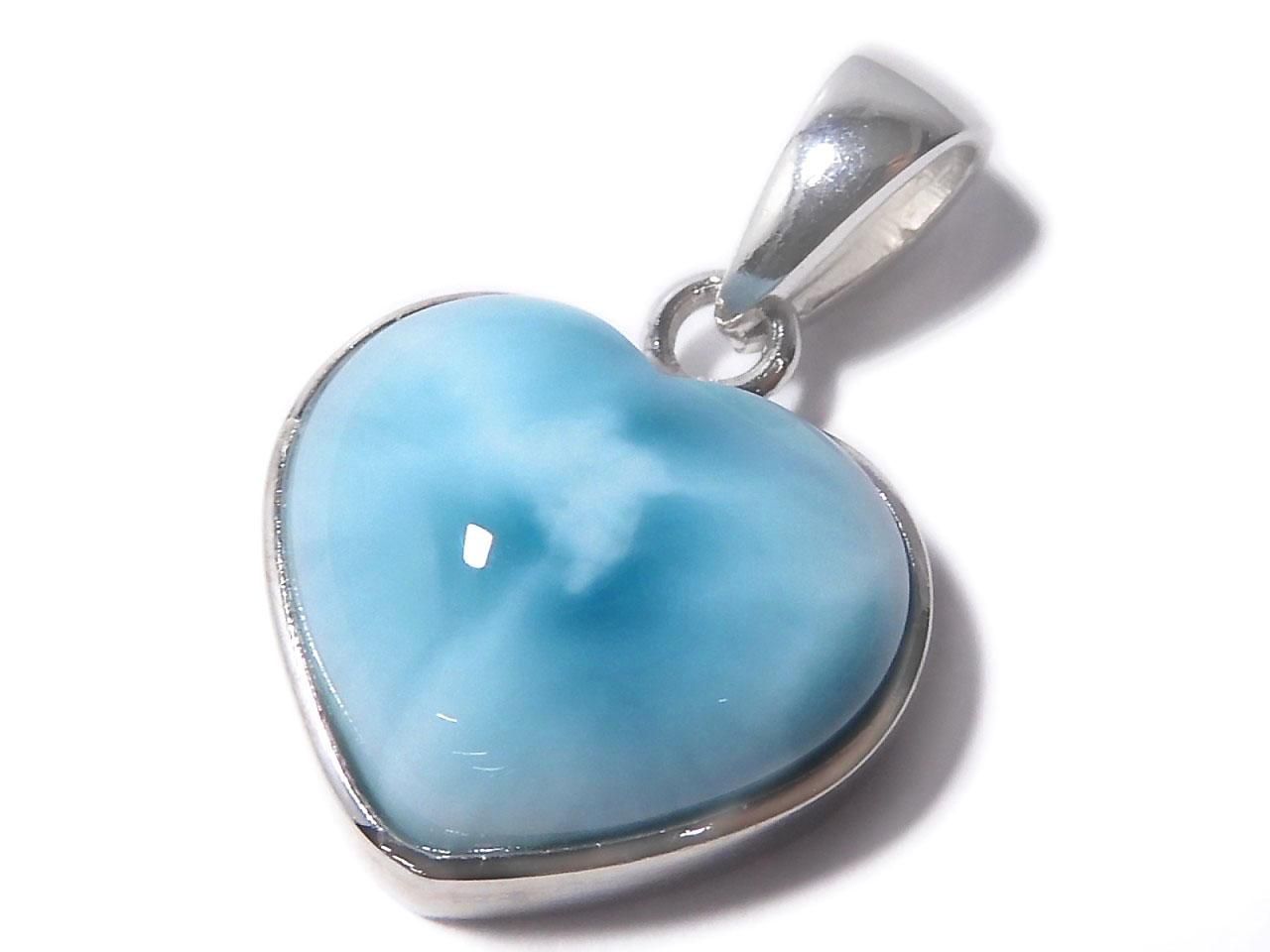 Larimar Pectolite AAA Pendant Silver925 NO.411 [One of a kind]