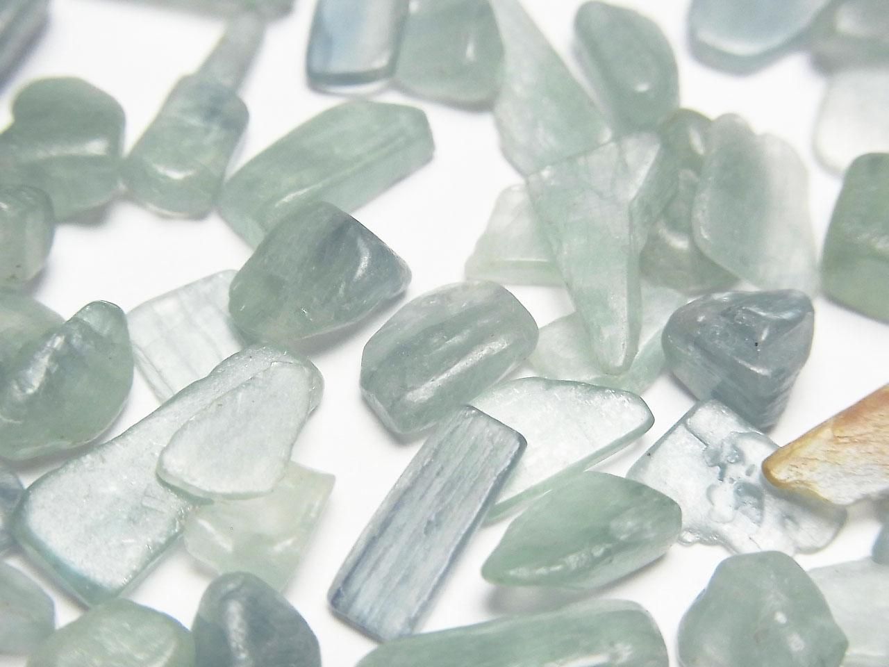 Green Kyanite AA+ Undrilled Chips 100 grams