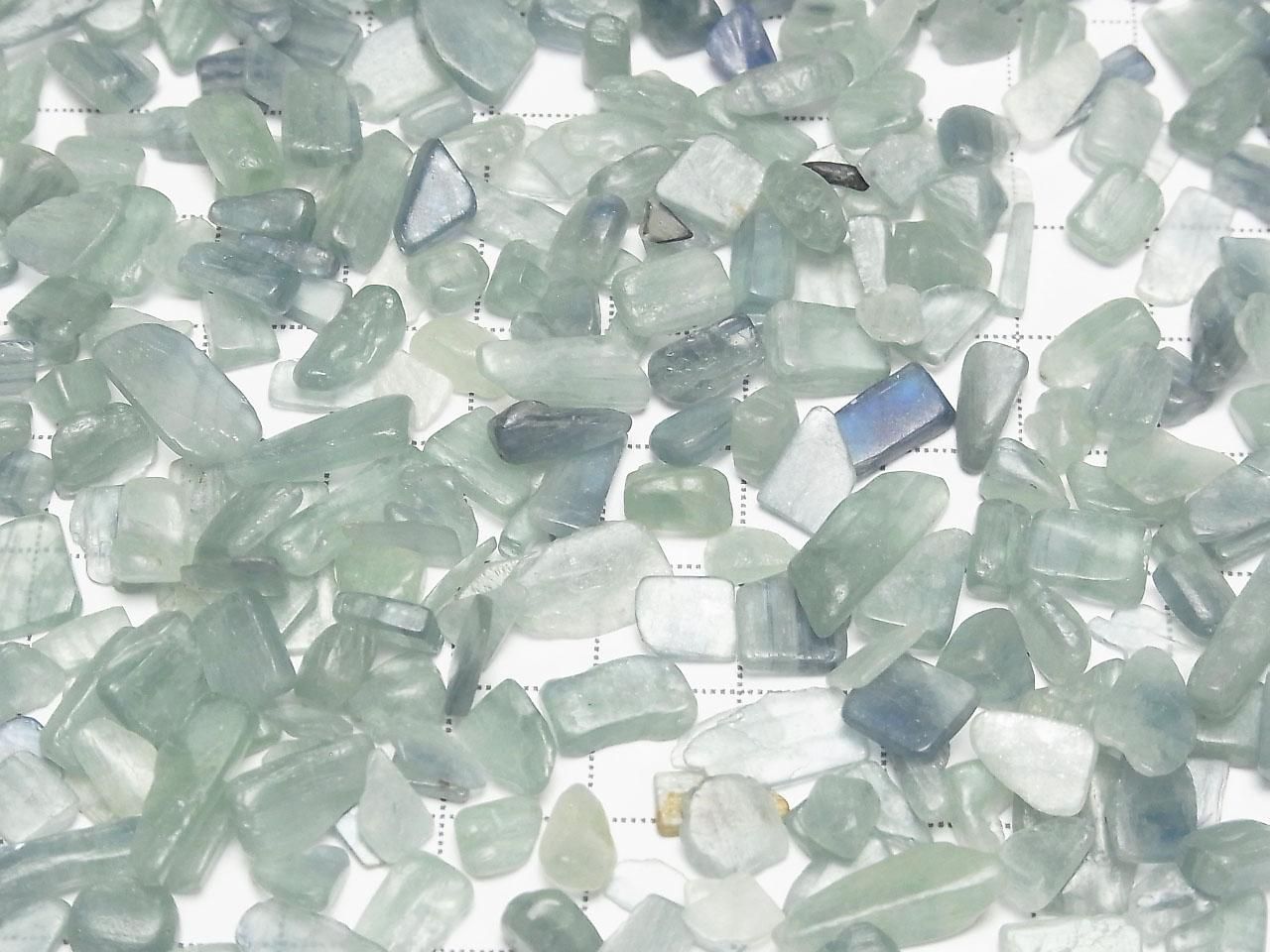 Green Kyanite AA+ Undrilled Chips 100 grams