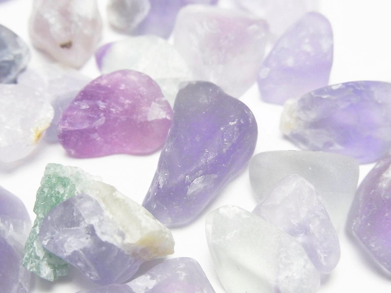 Purple Fluorite Undrilled Rough Rock 100 grams