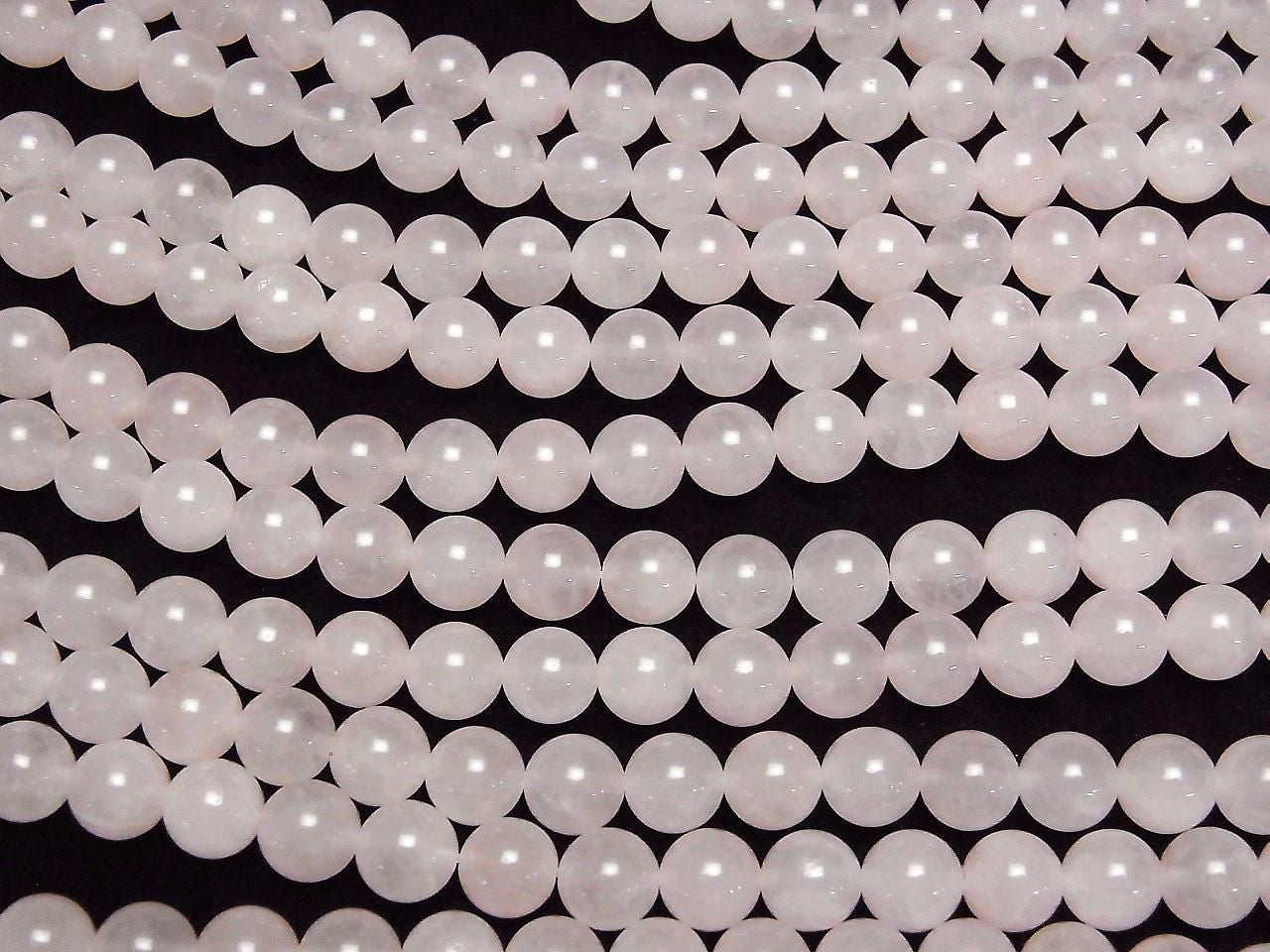 Rose Quartz AA+ Round 8mm 1strand beads (aprx.15inch/38cm)