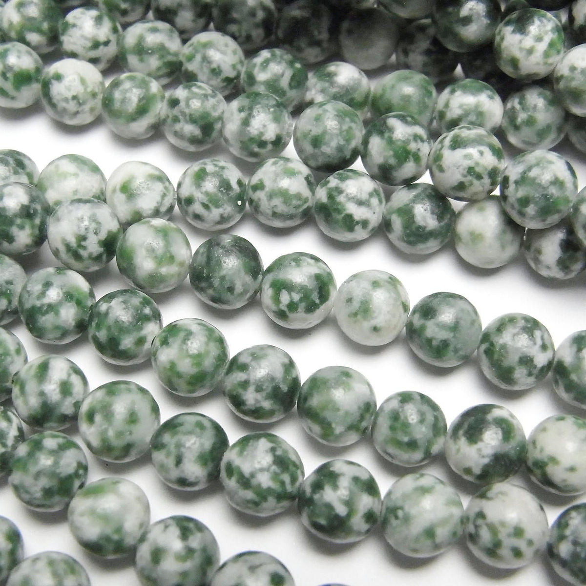 Saussurite Round 6.5mm 1strand beads (aprx.15inch/36cm)