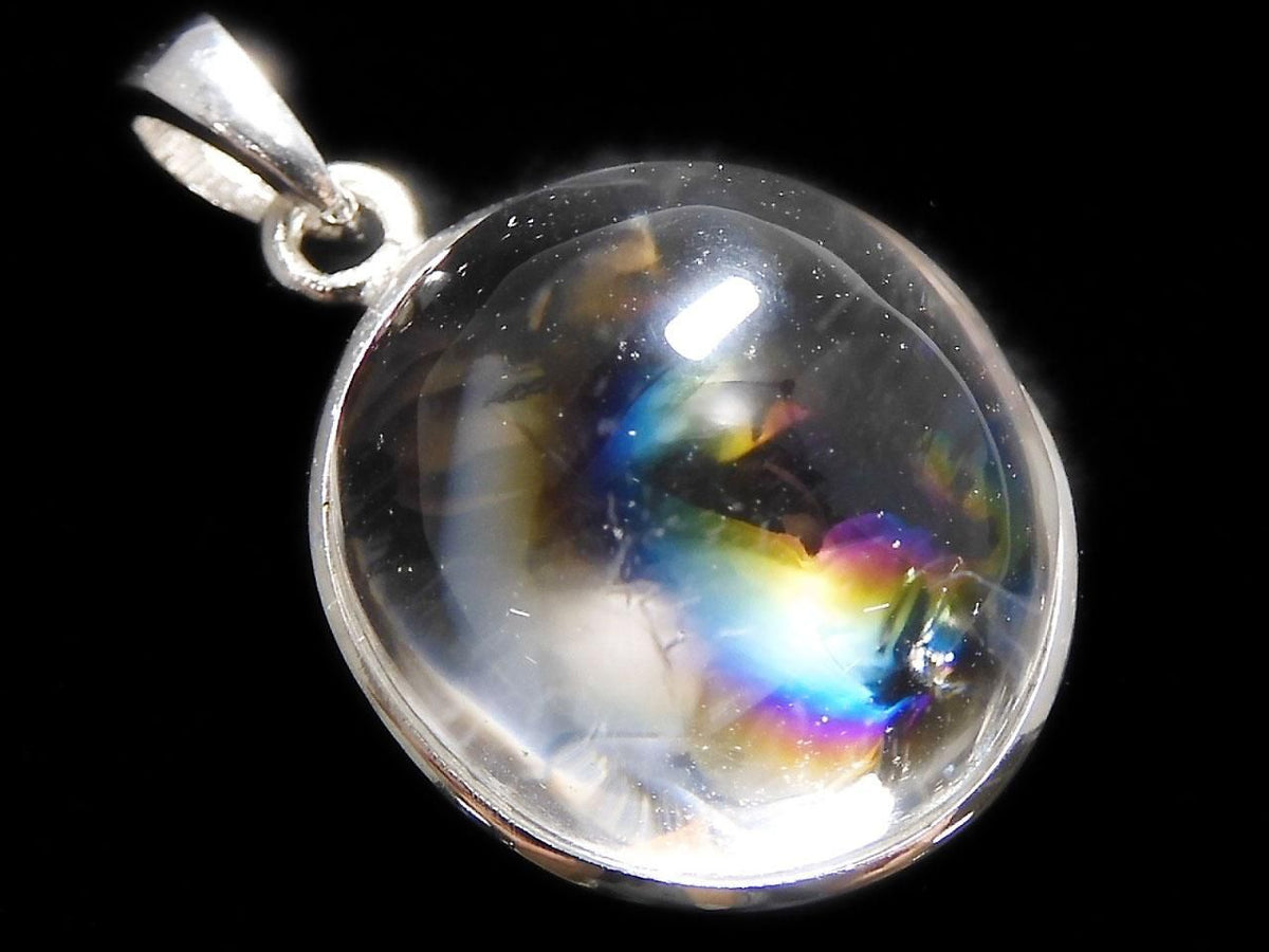 Iris Quartz AAA- Pendant Silver925 NO.35 [One of a kind]