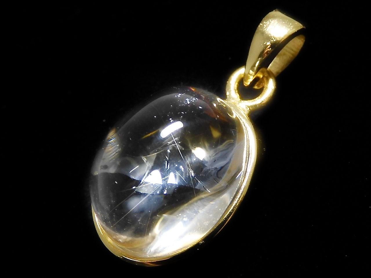 Crystal AAA- Pendant 18KGP NO.2 [One of a kind]