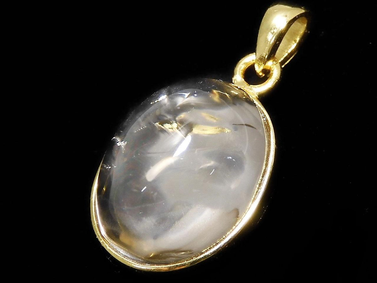 Crystal AAA- Pendant 18KGP NO.3 [One of a kind]