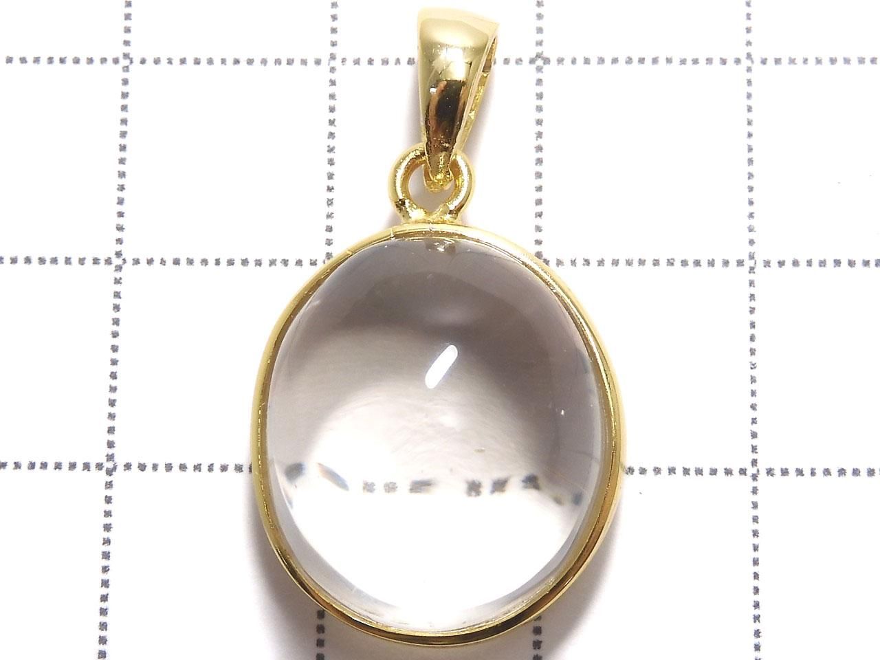 Crystal AAA- Pendant 18KGP NO.4 [One of a kind]