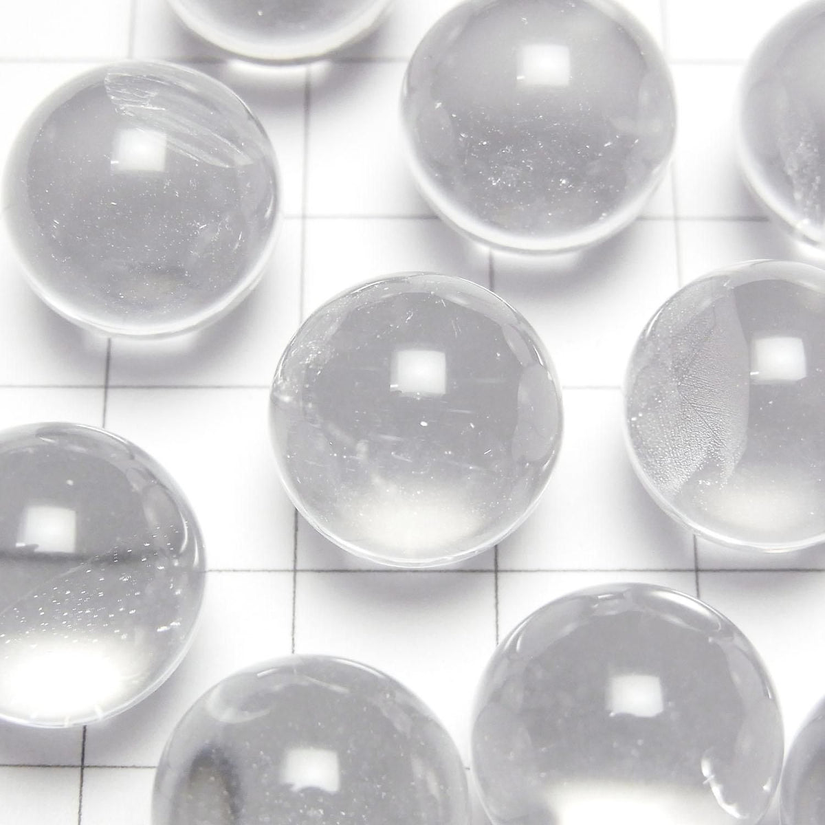 Himalayan Crystal AAA Sphere, Round 14mm 1pc