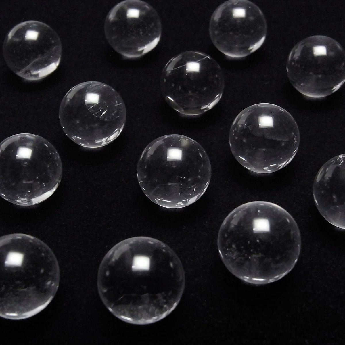 Himalayan Crystal AAA Sphere, Round 14mm 1pc