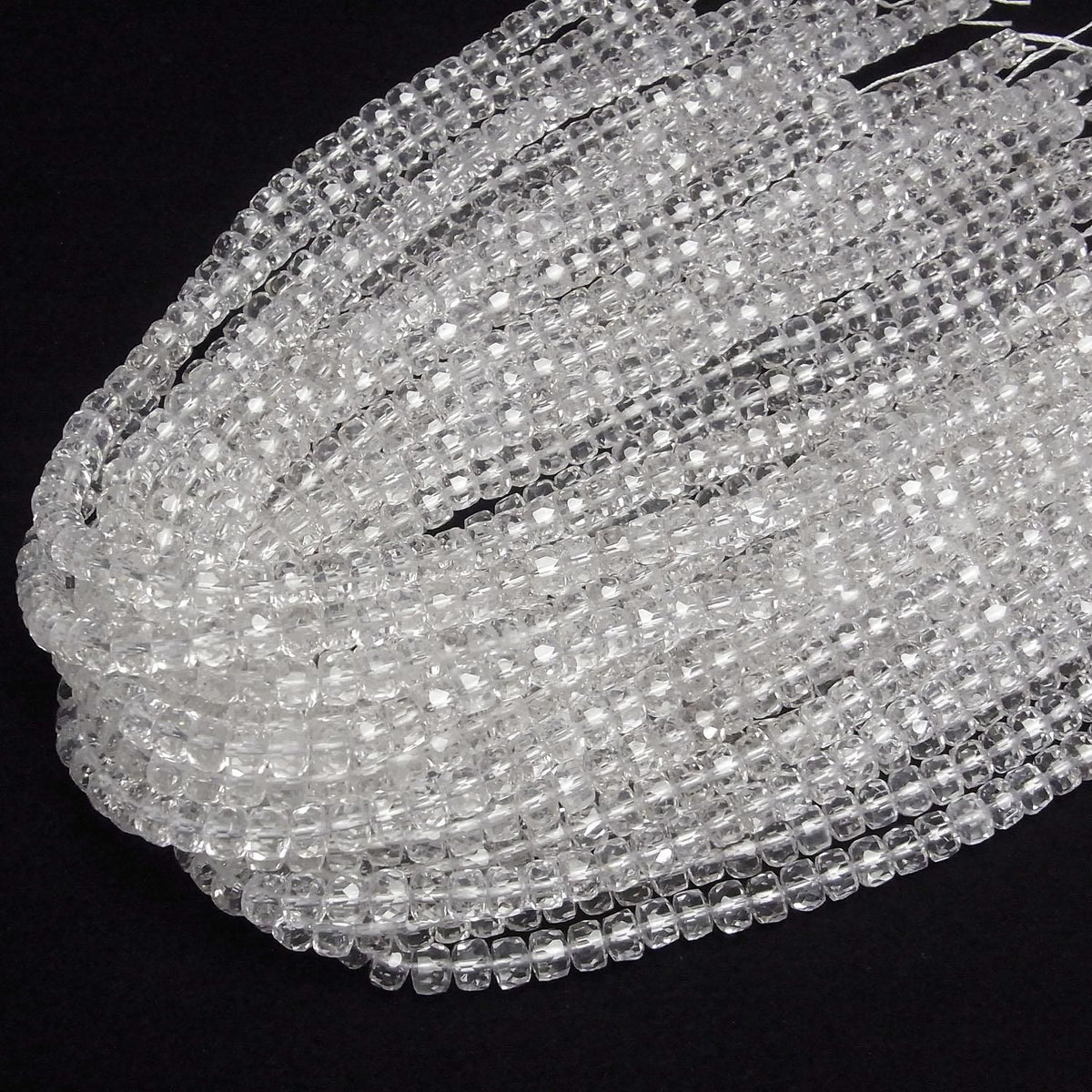 Crystal AAA Faceted Button Rondelle 7x7x5mm half or 1strand beads (approx. 15inch/38cm) High Quality!
